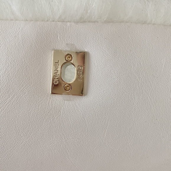 Chanel Rabbit Fur Top Handle Chain Bag - Picture 10 of 11